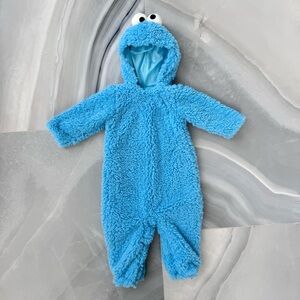 POTTERY BARN KIDS Cookie Monster Halloween costume boys+girls size 12-24months